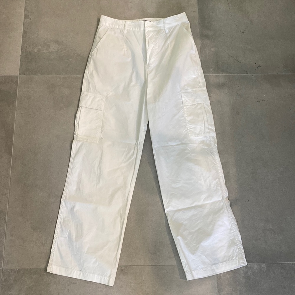 Zara | White Cargo Pants